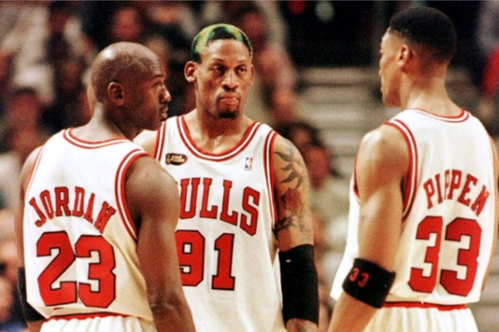 Diễn viên:Michael JordanDennis RodmanScottie Pippen 