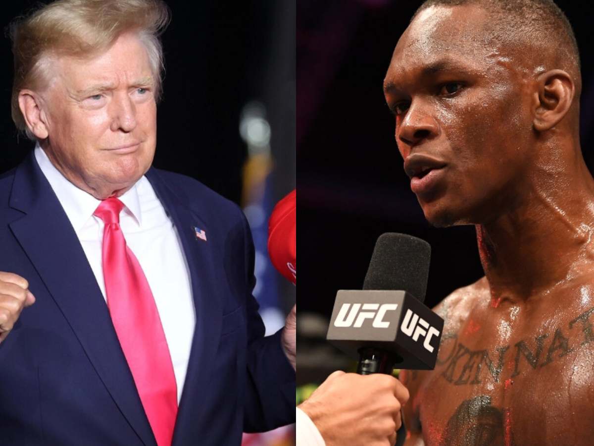 Spicy Israel Adesanya hilariously quotes former President Donald Trump’s ‘Puerto Rico’ speech 