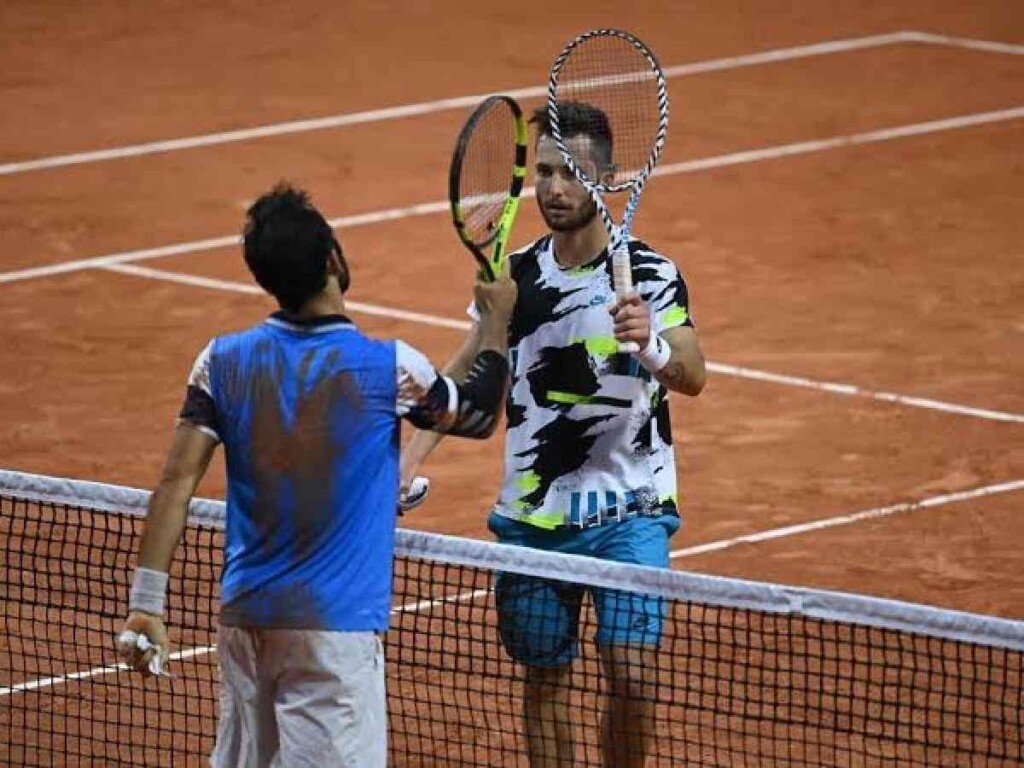 Lorenzo Giustino vs Corentin Moutet 