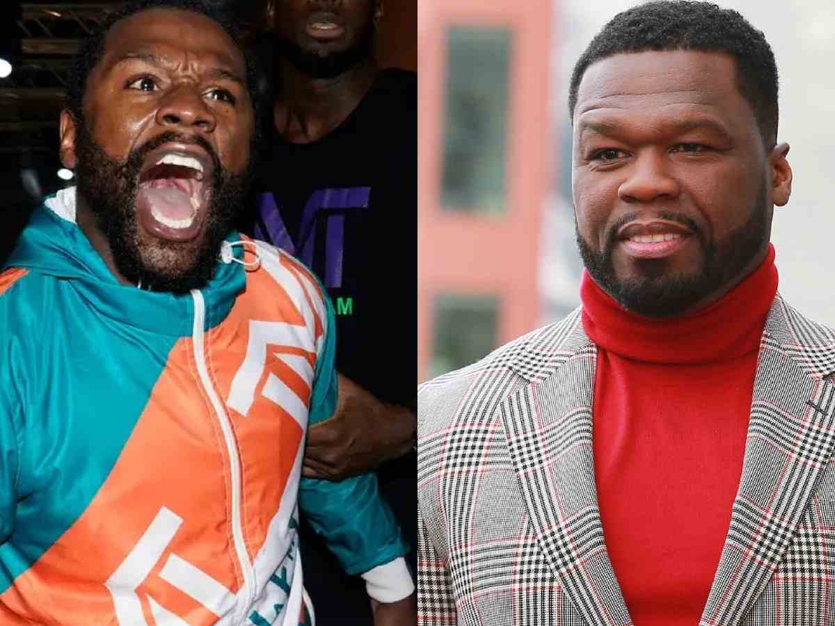 “Would pay good money to see him read” – Boxing fans hilariously drag Floyd Mayweather and 50 Cent beef after viral internet trend