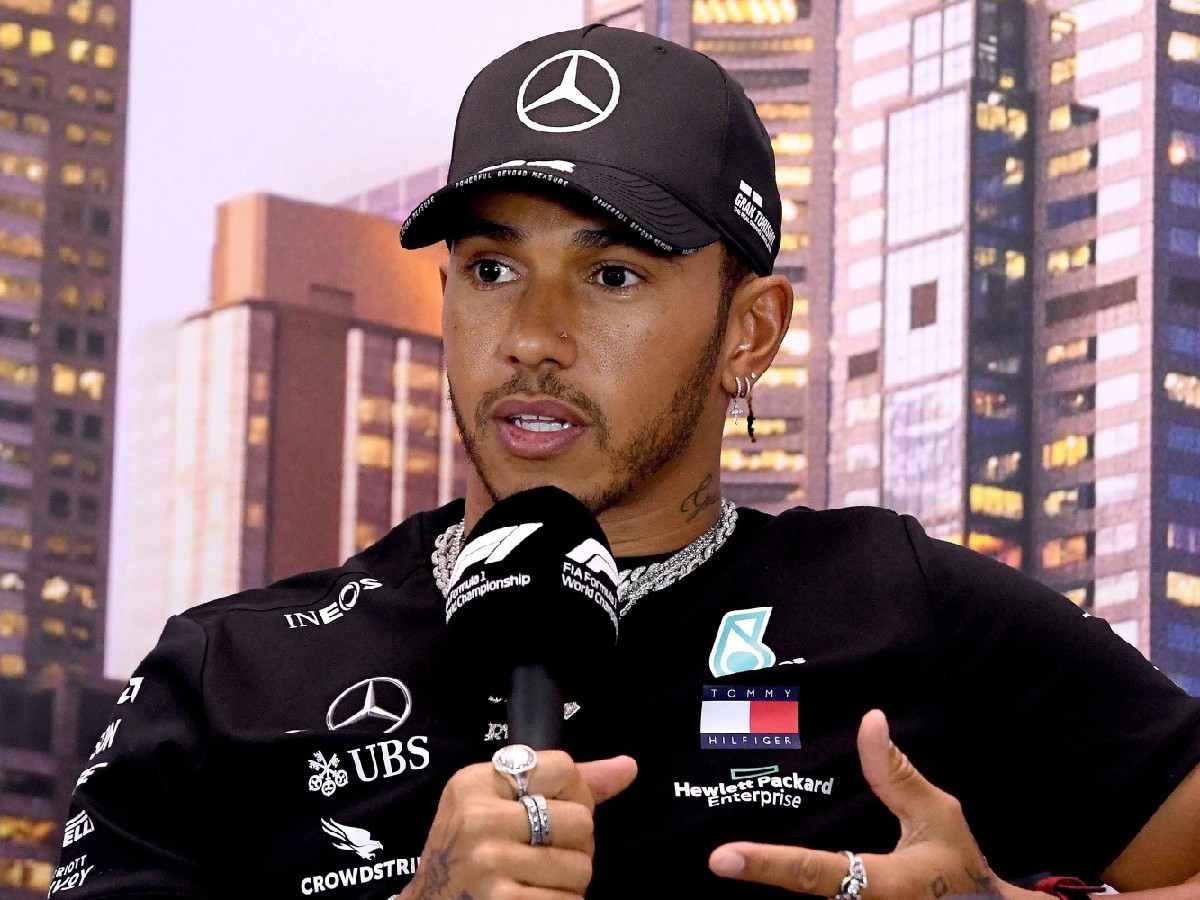 “It wasn’t my decision to go that way,” Lewis Hamilton indicates civil war at Mercedes over wider Red Bull-style side-pods