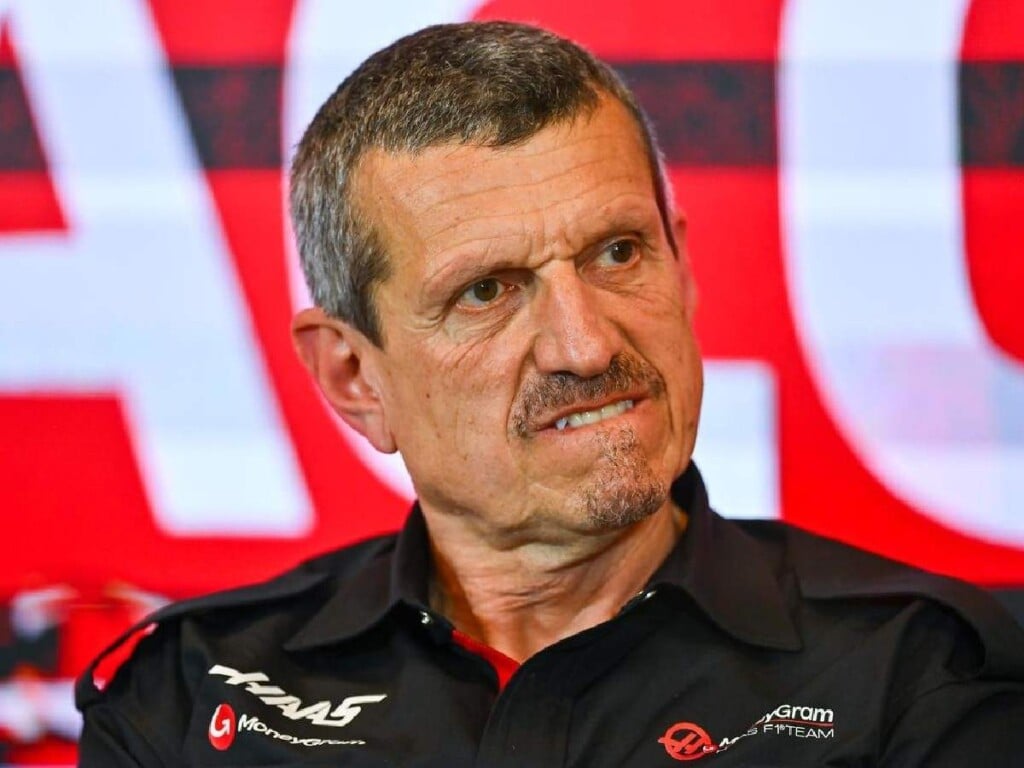 Haas racing team principle Guenther Steiner