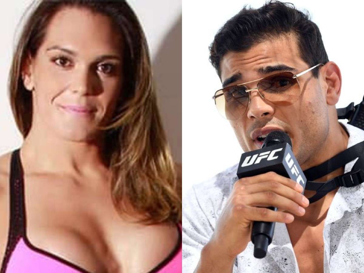 “She was husband” – Fans brutally react as Paulo Costa trolls jacked female champ for getting abused by husband