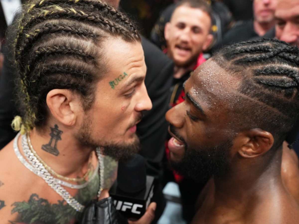 Fans call out Aljamain Sterling’s weird ‘fetish’ of smelling Sean O’Malley’s curly hair