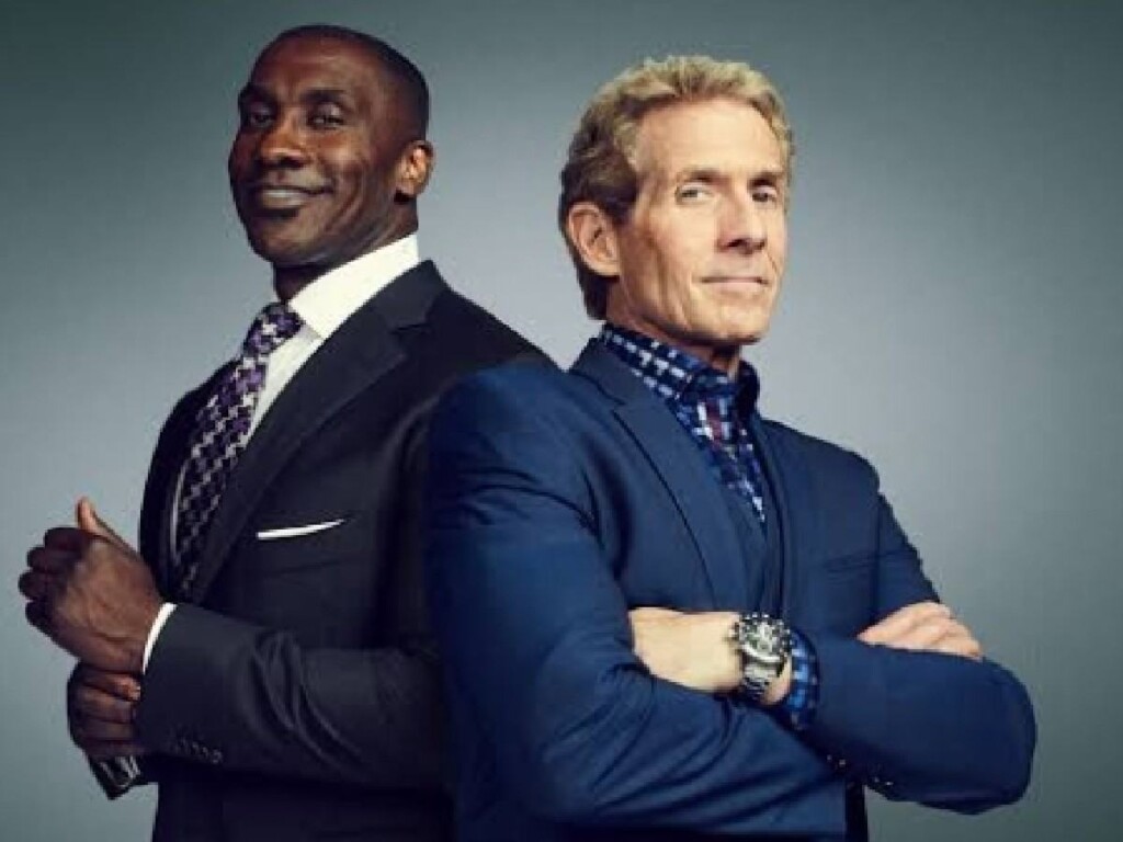 Shannon Sharpe and Skip Bayless (Credits: Fox Sports)