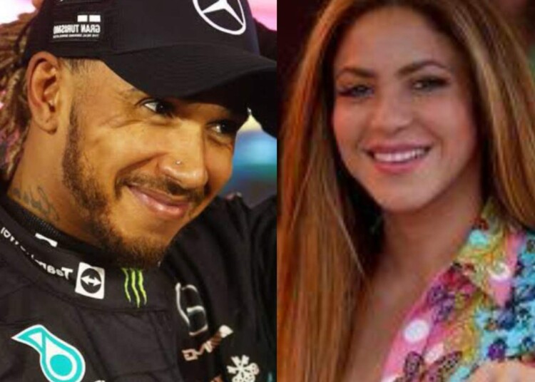 Lewis Hamilton và Shakira