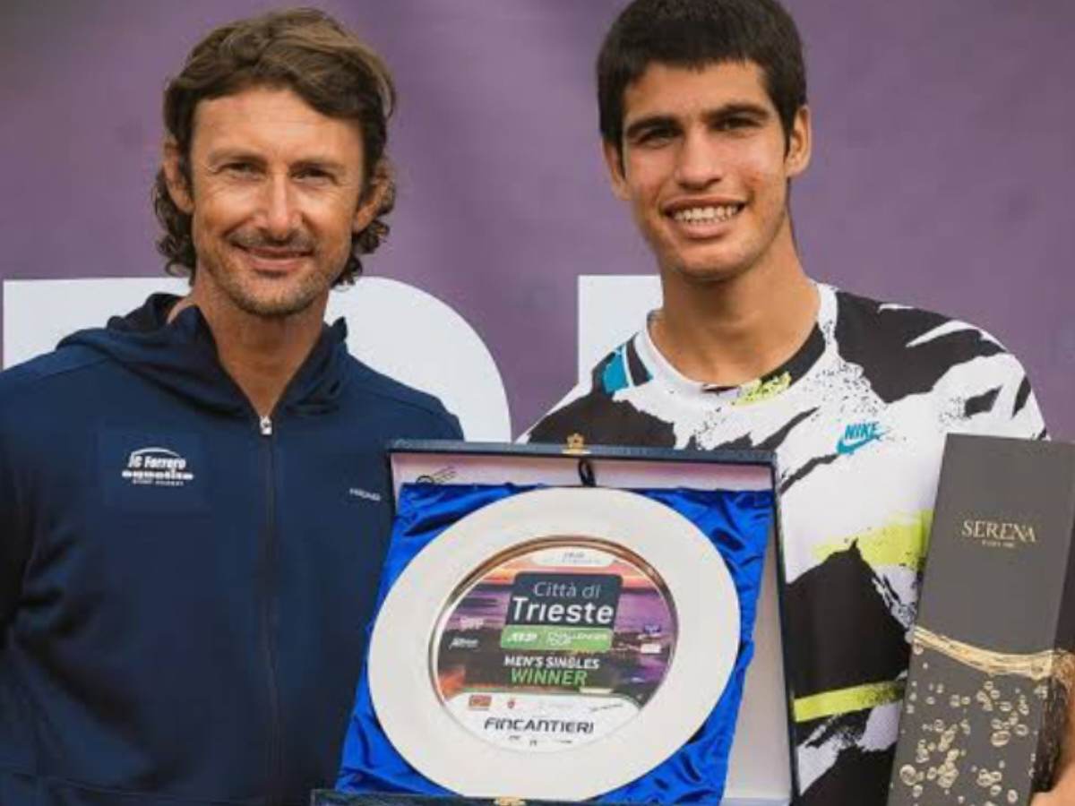 “Such humility from a very young champion,”- Carlos Alacarz calling coach Juan Carlos Ferrero his ‘FATHER’ has fans awestruck