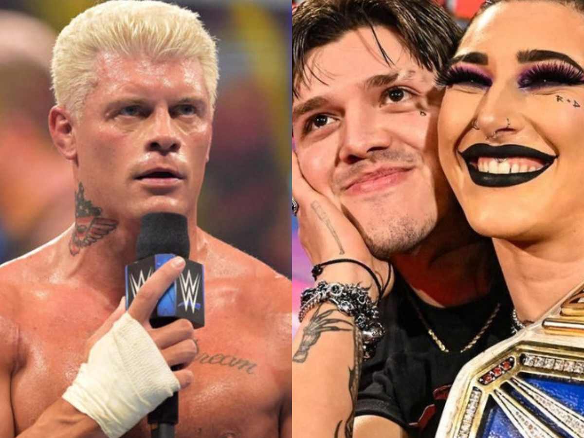 “Mami couldn’t help her boy”- Wrestling Twitter overjoyed after Cody Rhodes shuts down foul-mouthed Dominik Mysterio at WWE Money in the Bank