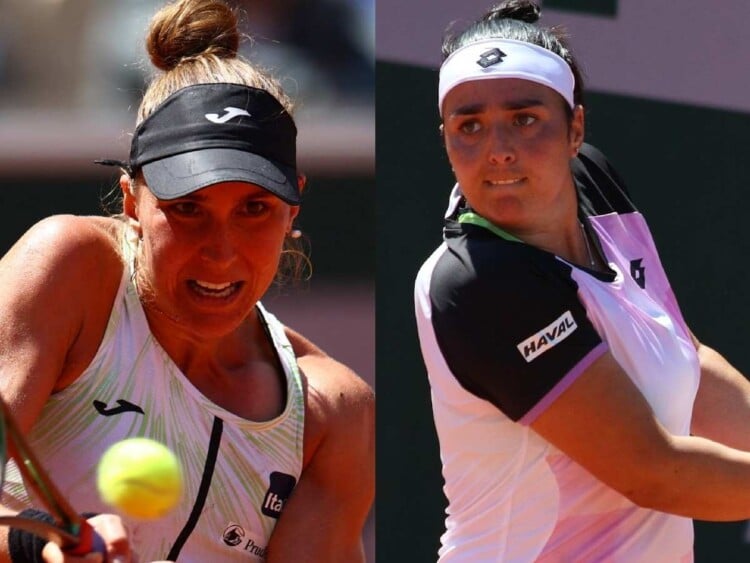 Ons Jabeur and Beatriz Hadad Maia (Image via Wikipedia and Reuters)