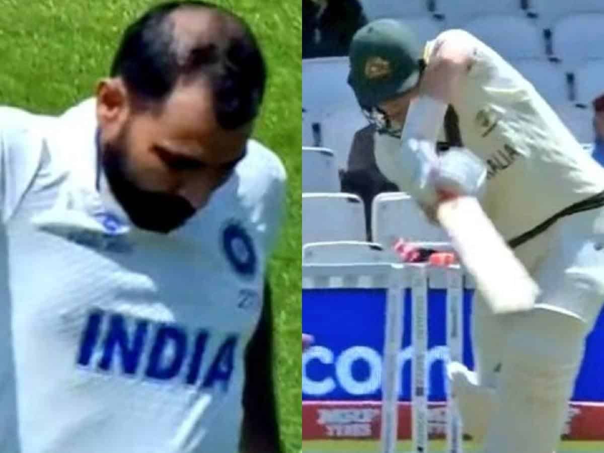 WATCH: Mohammed Shami bamboozles World no.1 Test batter Marnus Labuschagne with a ripper, fans react