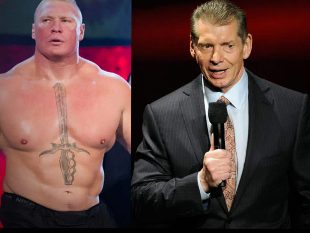 How Brock Lesnar got the “next big thing” moniker in WWE despite Vince McMahon hating it