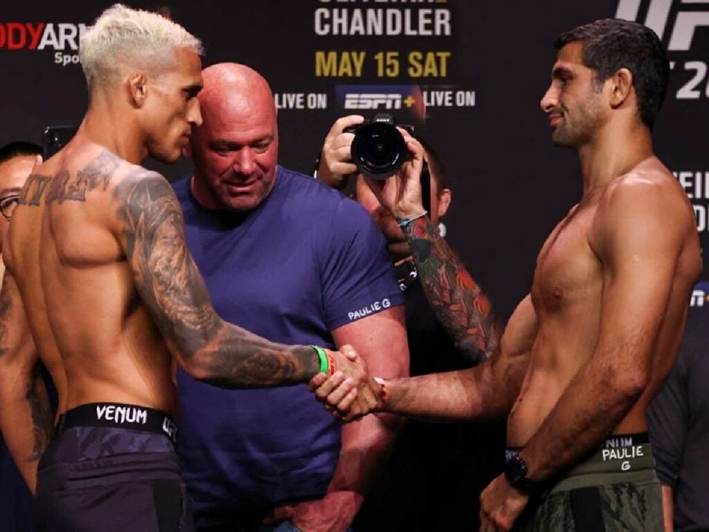 Charles Oliveira is ready to face Beneril Dariush