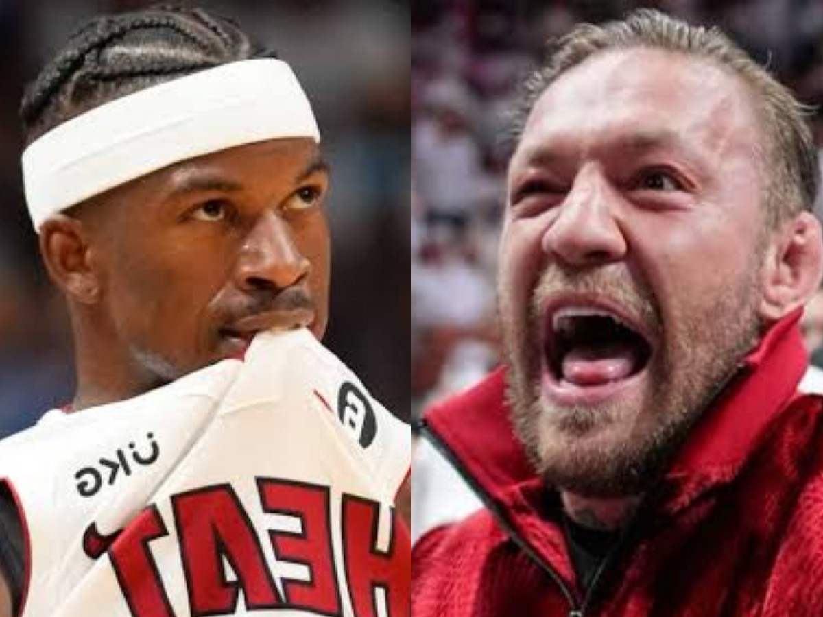 WATCH: Conor McGregor knocks out Miami Heat mascot to take attention from embarrassing Jimmy Butler defeat at home court