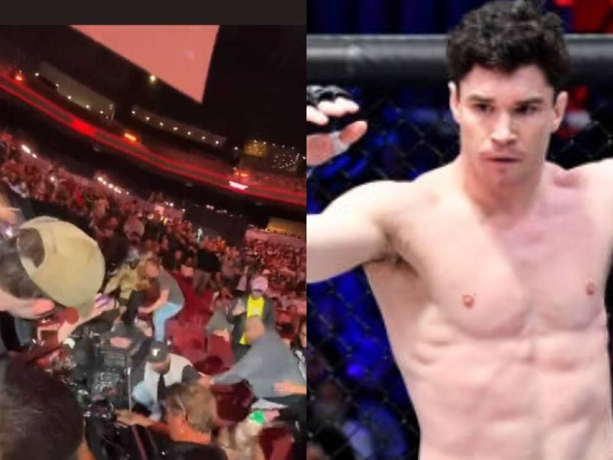 WATCH: UFC 289 Canadian fans take fall as stands tragically collapse during hometown hero walkout