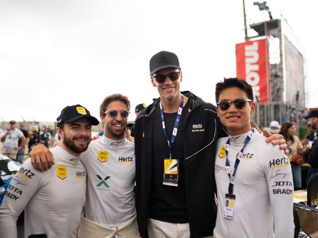 Hertz Racing Team Drag Racing Tom Brady attended Le Mans amidst Irina Shayk dating rumors
