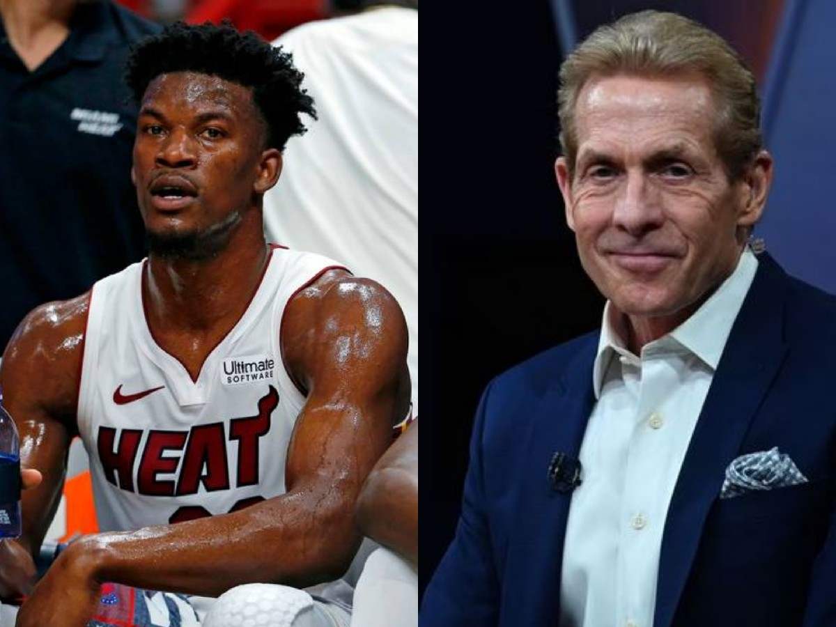 “Who were these IMPOSTORS” – Skip Bayless devastated by Jimmy Butler and Miami Heat’s 3-1 setback