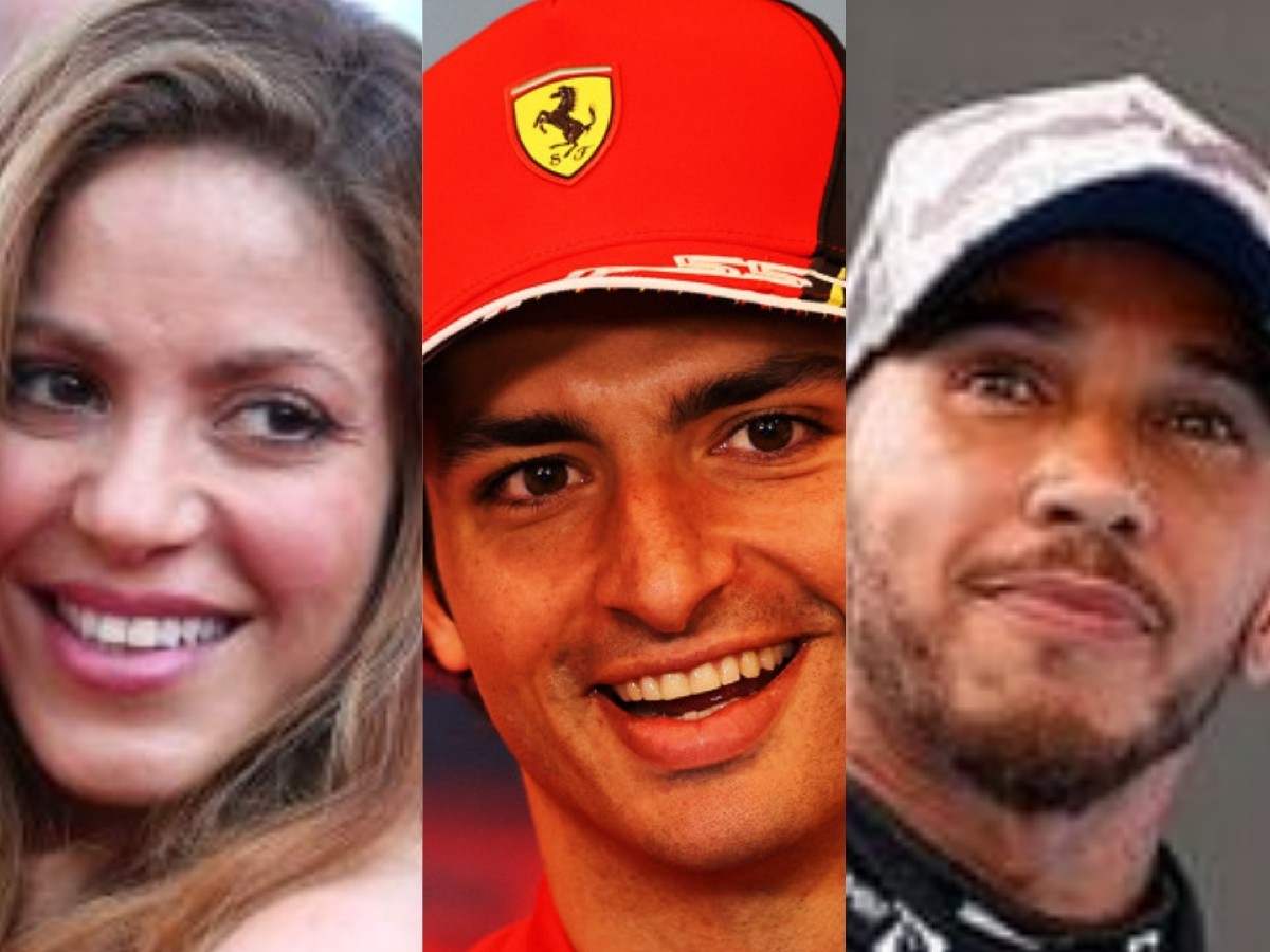 Carlos Sainz is the instigator of the blooming romance between Lewis Hamilton and $300 Million worth pop star Shakira: Reports