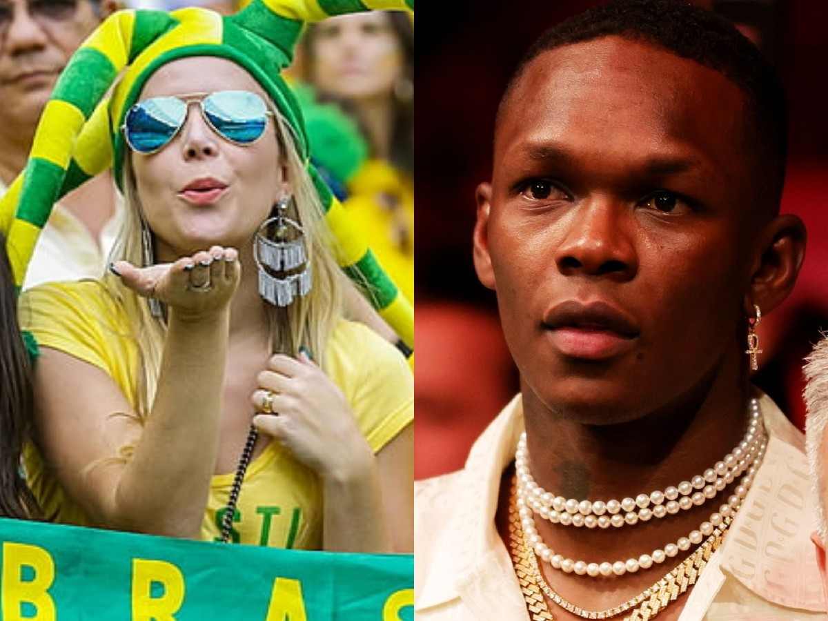 “A few Brazilians went down in Miami,” Israel Adesanya recounts WILD clip of interaction with Miami stripper after knocking out Alex Pereira