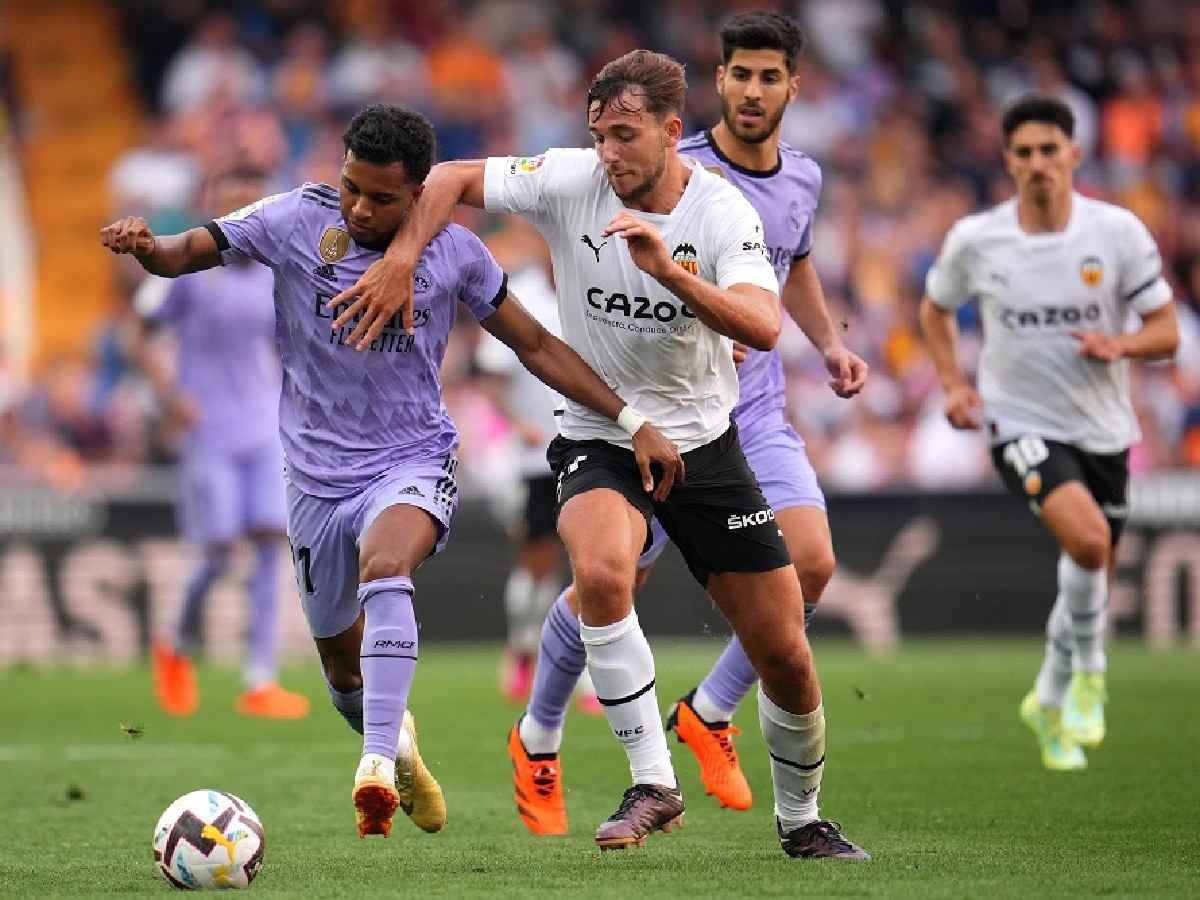 Valencia threatens Real Madrid’s Rodrygo, claims the team will take legal action if he doesn’t rectify claims of racist chants by the Mestalla