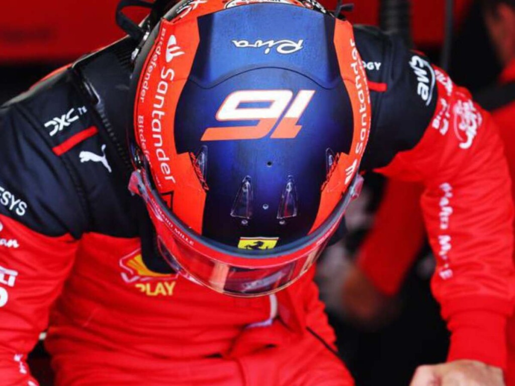 Charles Leclerc during FP1 at the Canadian GP, image via Twitter