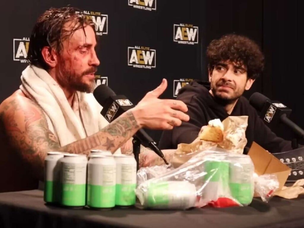 CM Punk and Tony Khan 