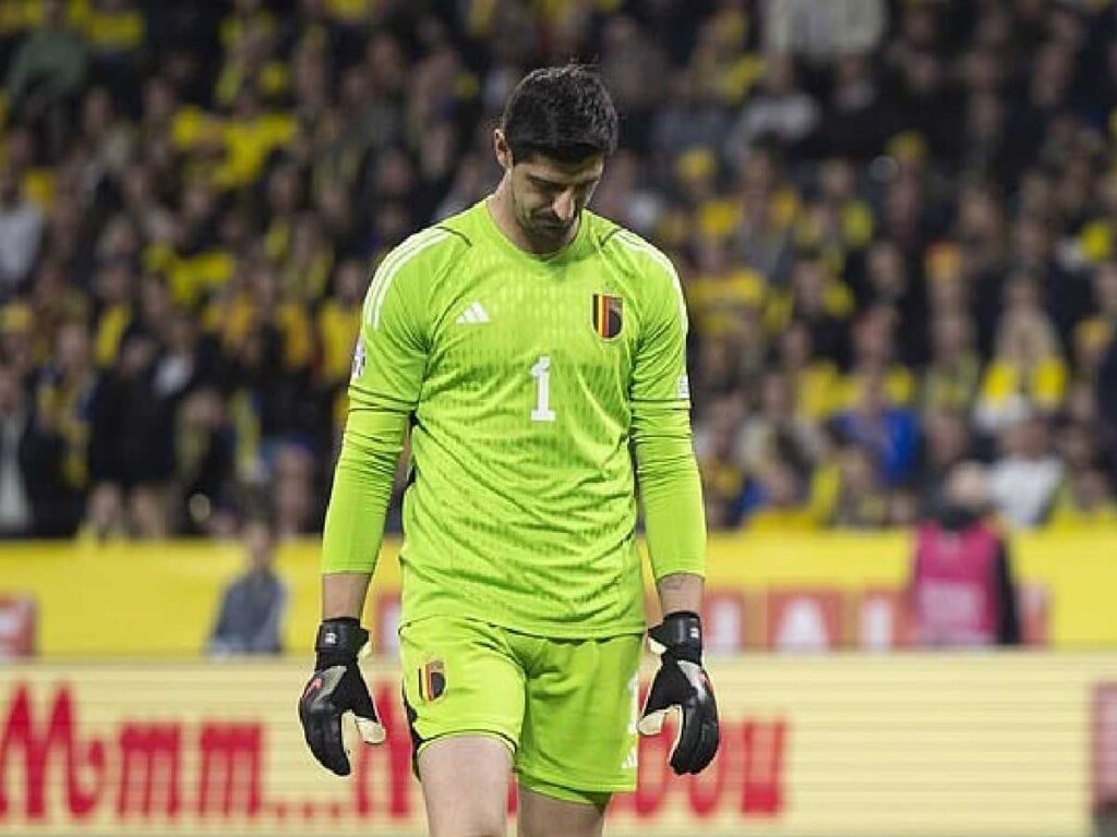 Real Madrid's Thibaut Courtois