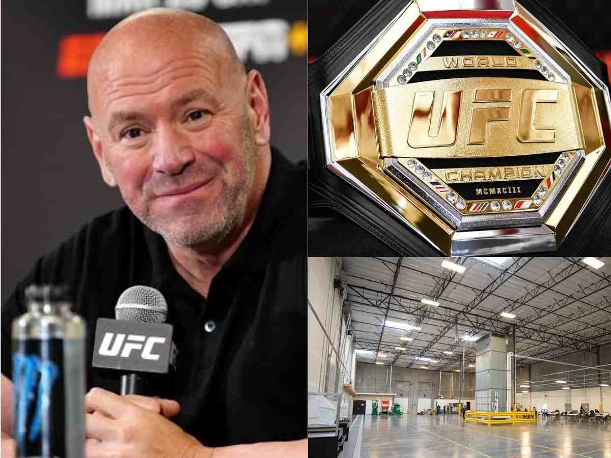 WATCH! UFC employee gives sneak peak into warehouse storing $8000 worth gold-plated belts and more 