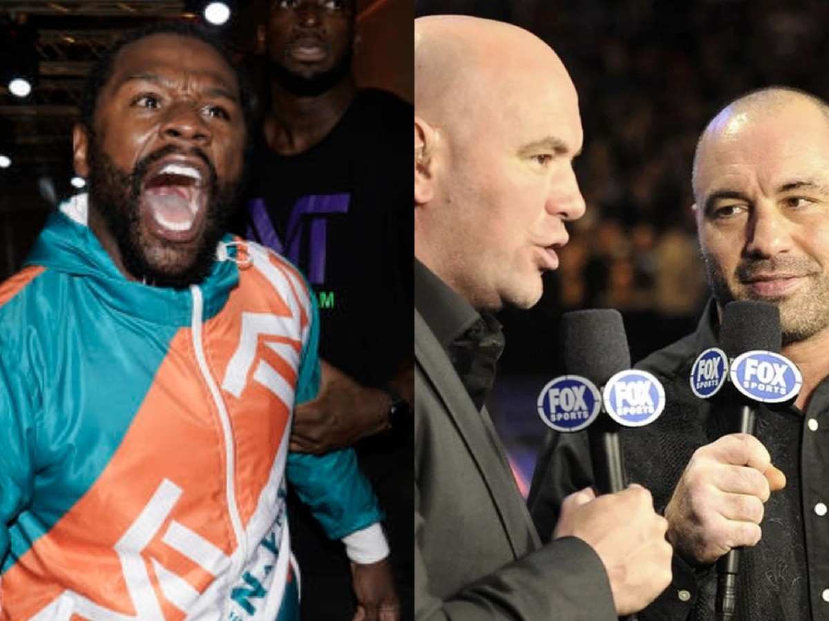 Dana White stuns Joe Rogan with crazy story of Floyd Mayweather and ‘rap guys’ pistol-whipping Top Rank gym