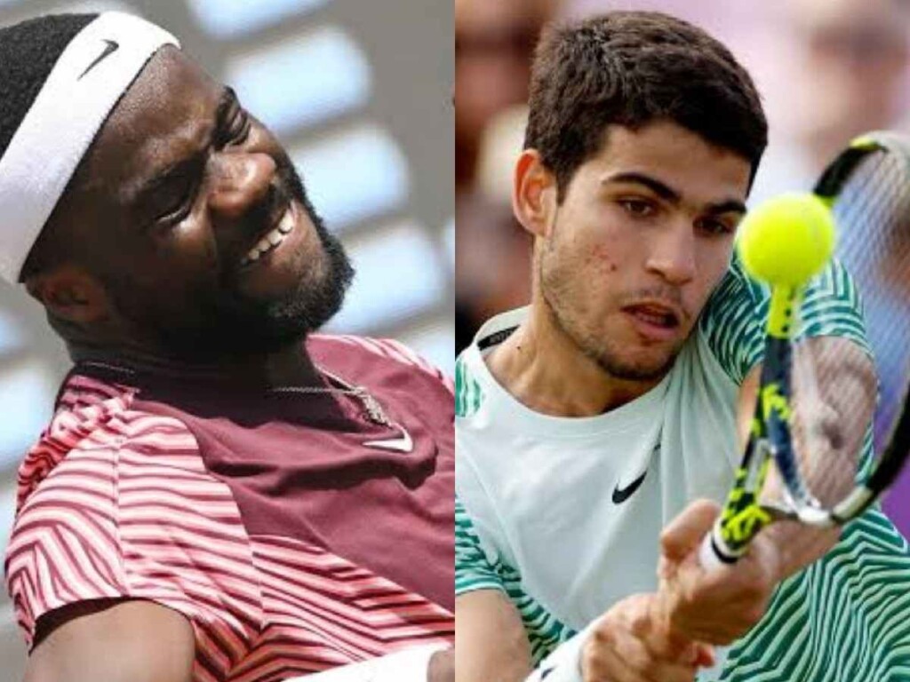 Carlos Alcaraz and Frances Tiafoe