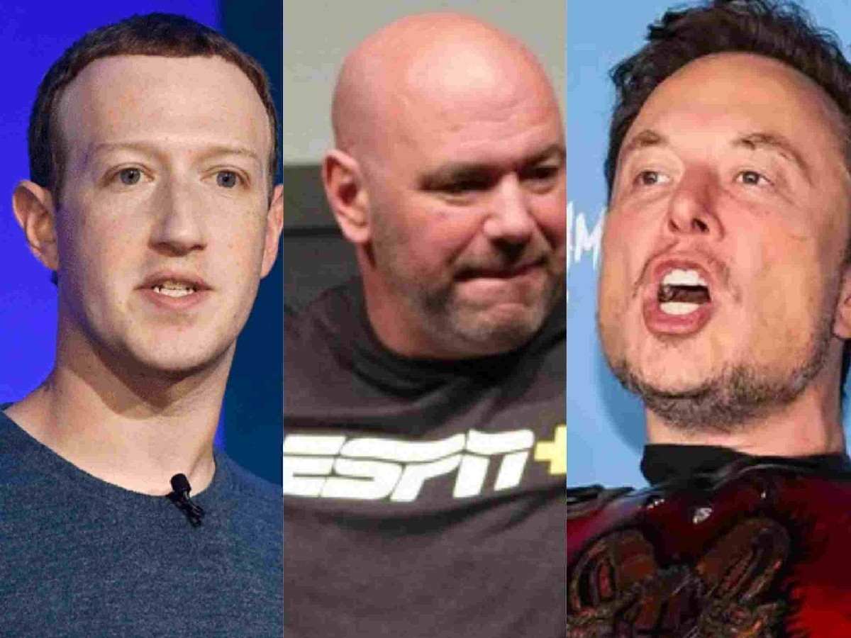 Fans hilariously joke about Dana White giving $10k contracts to billionaires Mark Zuckerberg and Elon Musk amidst UFC fight discussions