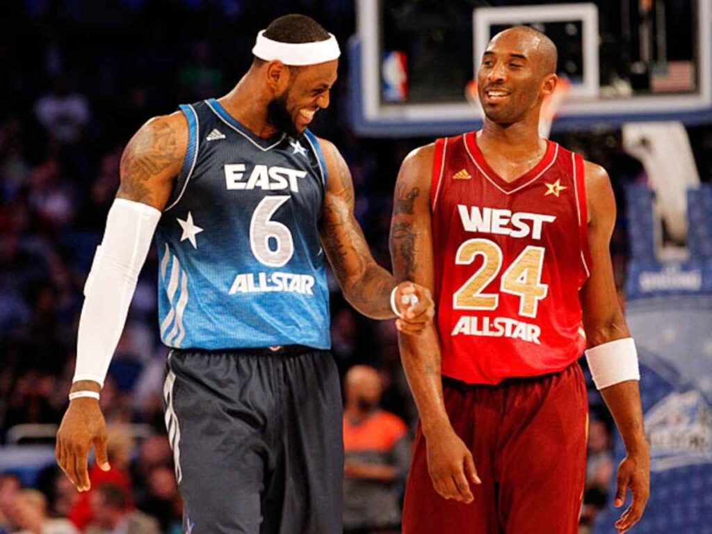 LeBron James and Kobe Bryant is similar to Floyd Mayweather and Mike Tyson