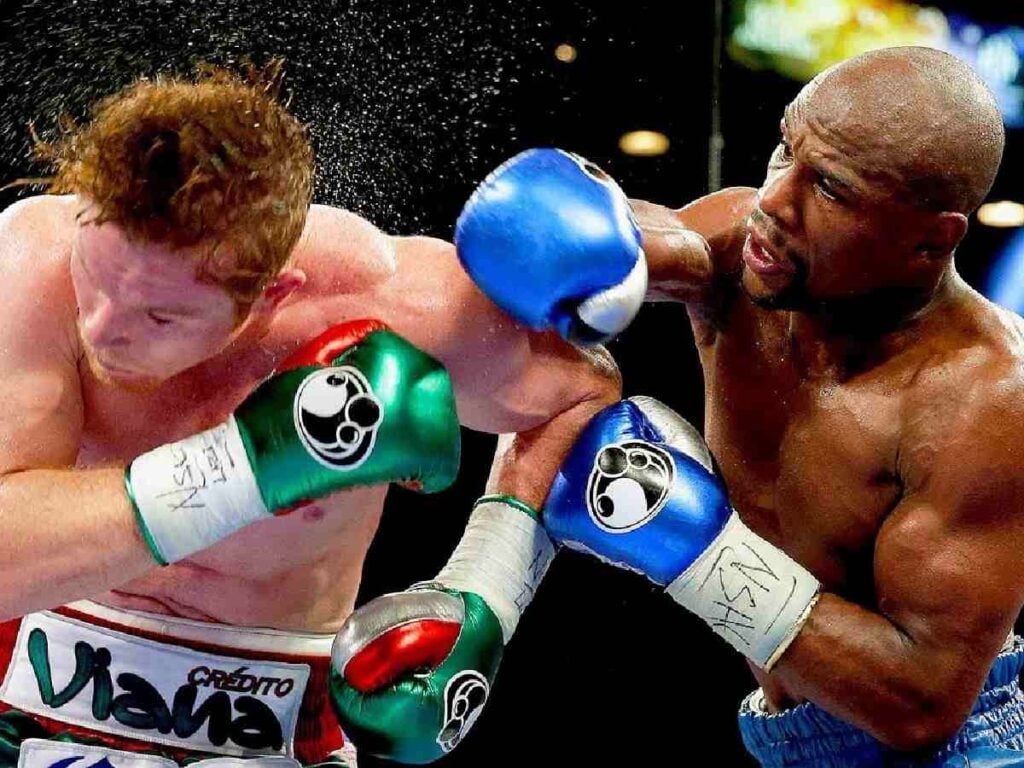 Floyd Mayweather Canelo Alvarez