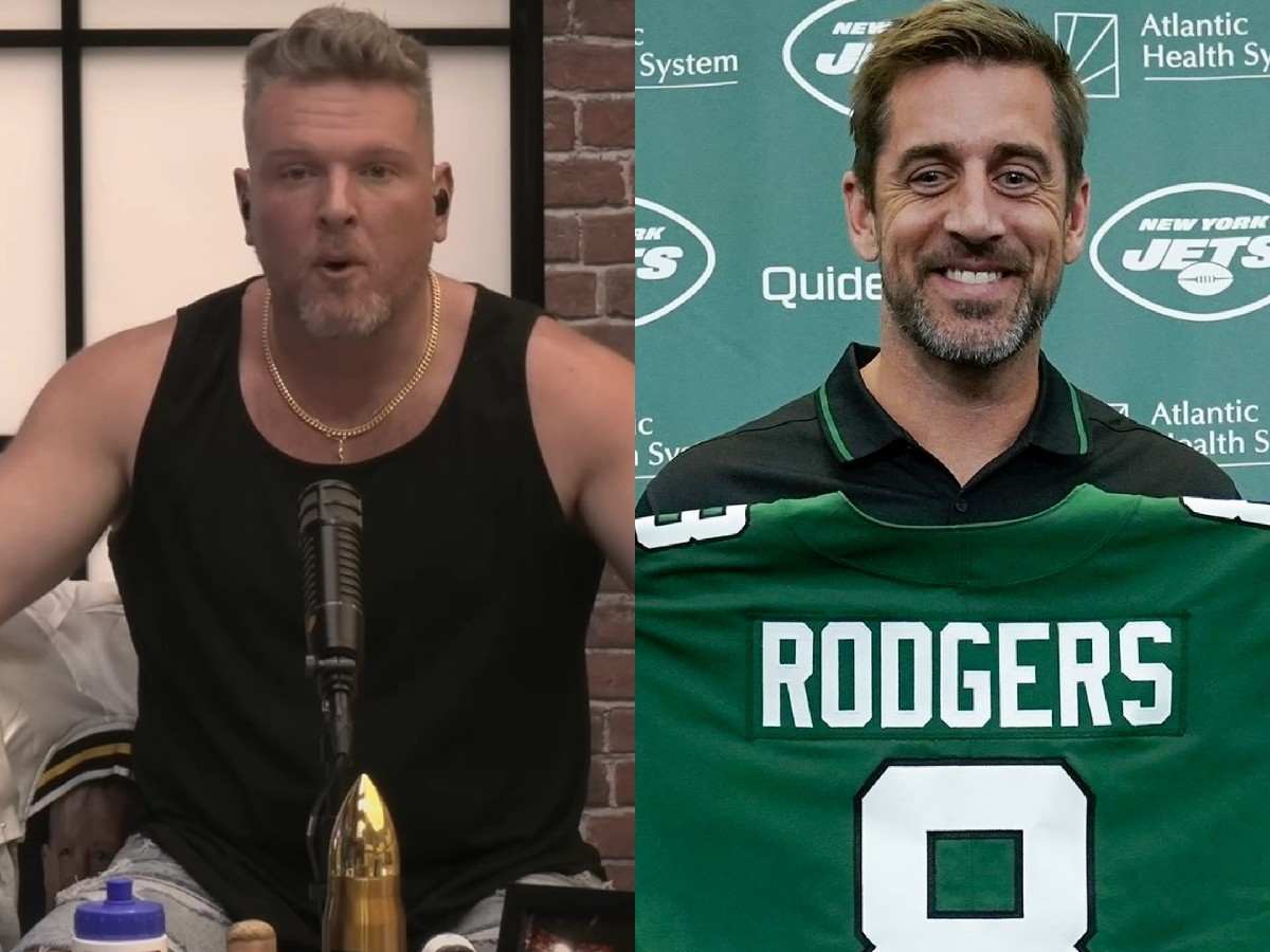 “Imagine if a black player did this at a weed convention” – NFL Twitter reacts to Pat McAfee lauding Aaron Rodgers’ controversial speech at the psychedelics conference