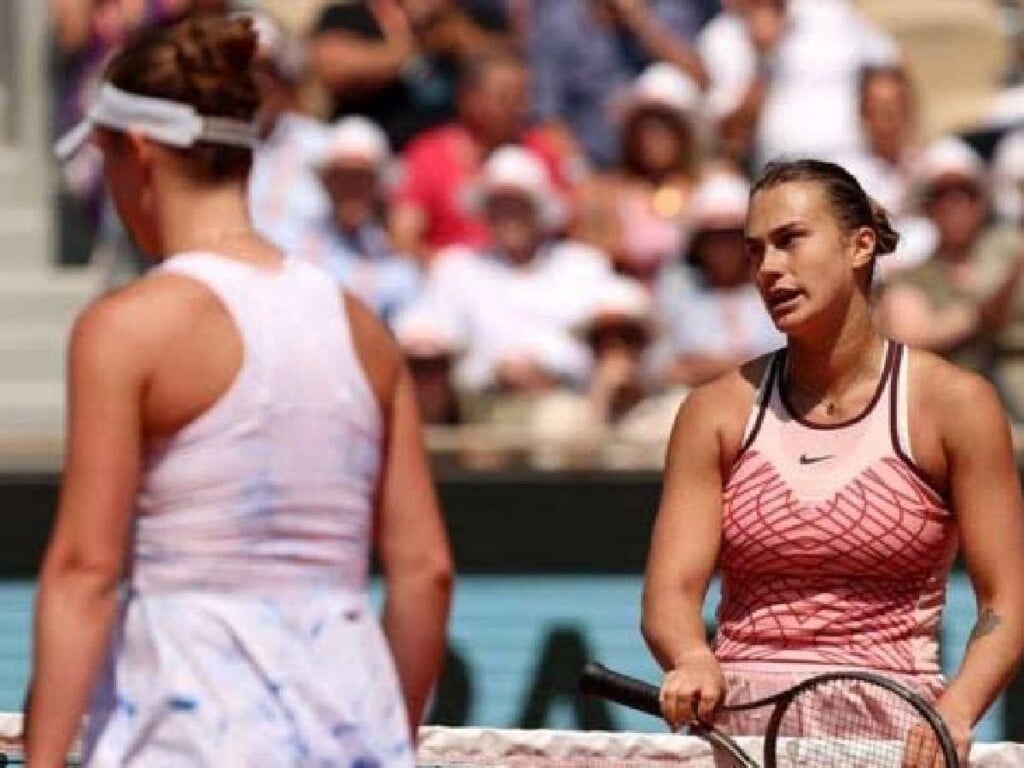 Elina Svitolina refused a handshake with Sabalenka after their French open encounter