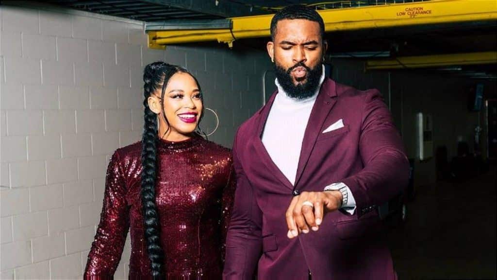 Bianca Belair and Montez Ford