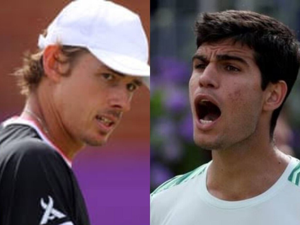 Carlos Alcaraz and Alex de Minaur