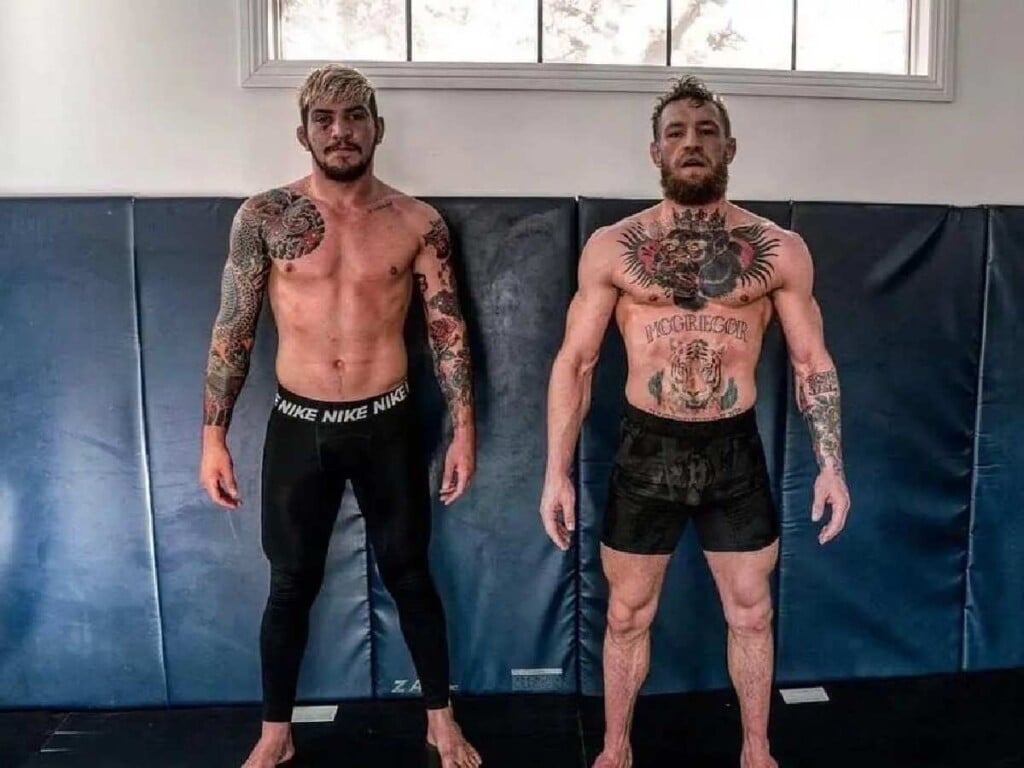 Conor McGregor training with Dillon Danis