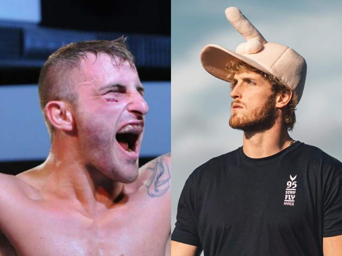 “It’s called the bubbler” – Australian Alexander Volkanovski stuns Logan Paul after revealing trick of peeing into own mouth