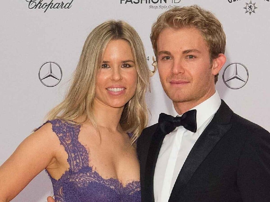 Vivian Rosberg and Nico Rosberg (Credits: VIP.de)