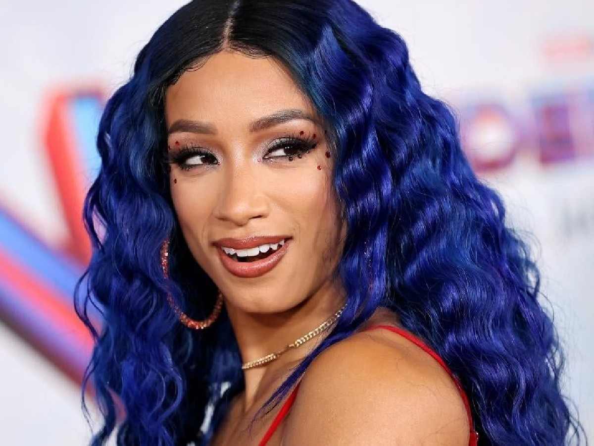 Former WWE Superstar Sasha Banks drops a sneak peek of her look from her 1st movie, The Collective