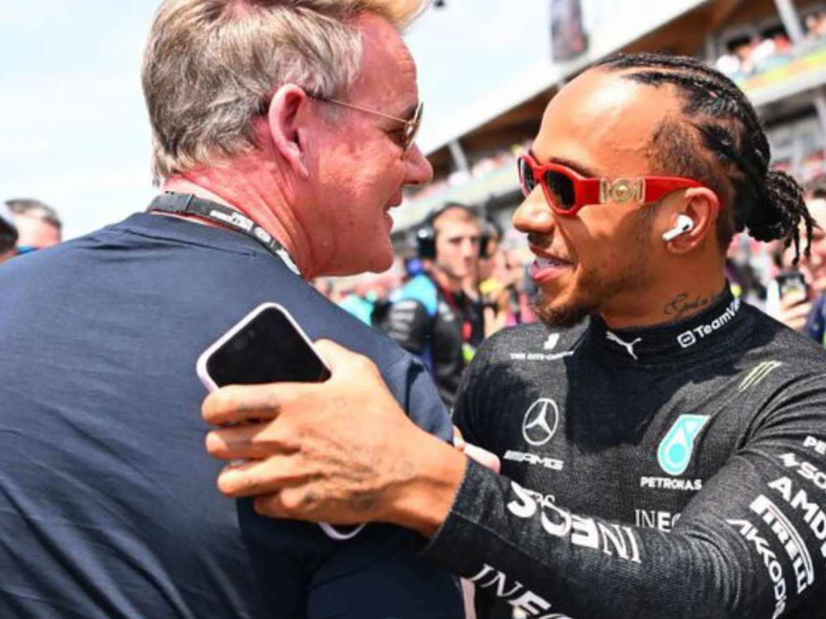 $260 Million worth “swearing chef” Gordon Ramsay spotted at Canadian GP supporting Lewis Hamilton’s Mercedes