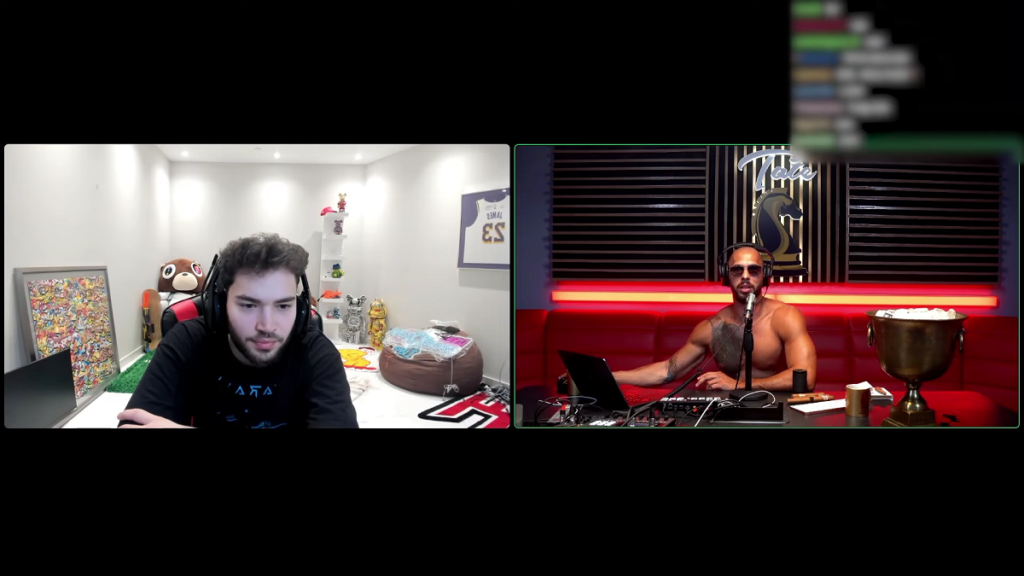 "You're a f*cking bigot" Andrew Tate bashes Adin Ross for his "2 genders" comment during recent livestream 