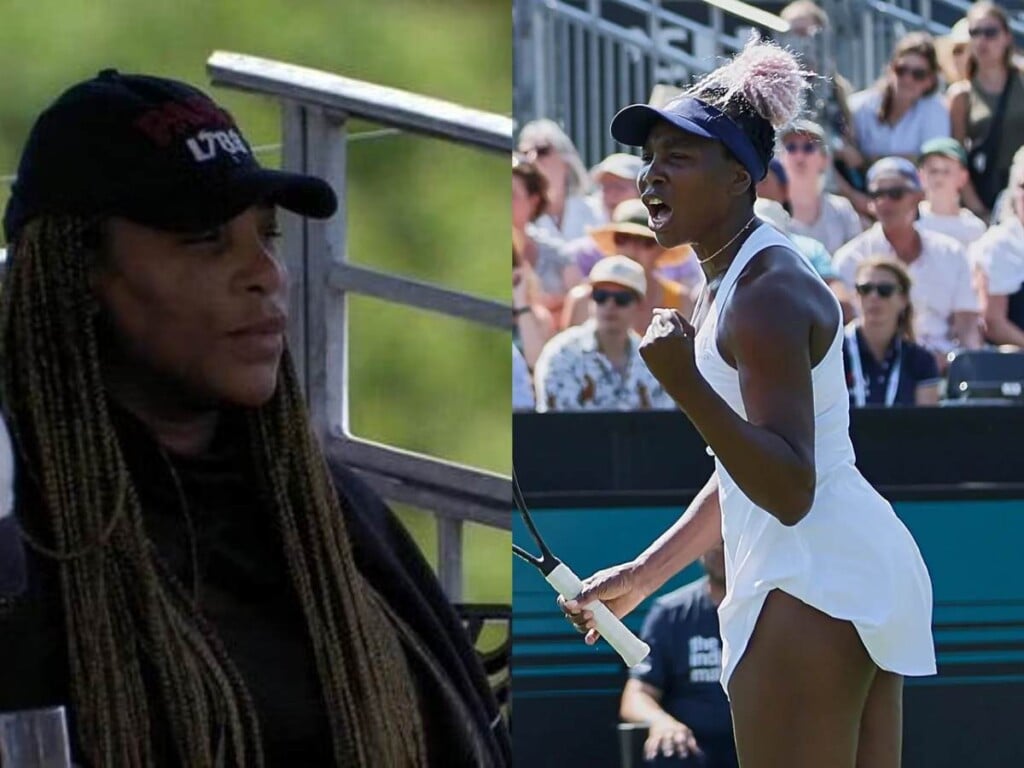 Serena Williams spotted in the stands to support Venus Williams at the 2023 Libema Open