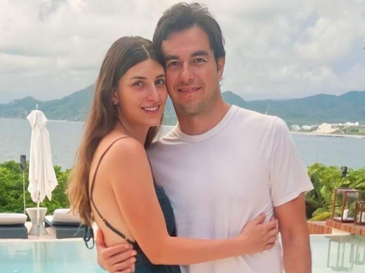 Red Bull’s Sergio Perez and wife Carola Martinez announce they are expecting a fourth child