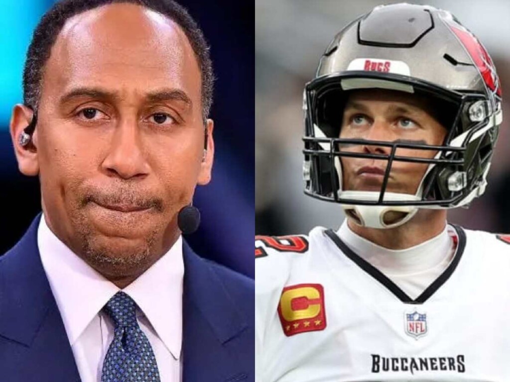 Stephen A. Smith and Tom Brady