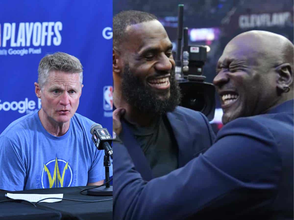 “He’s terrifying,” Steve Kerr revealed being SCARED of LeBron James, compared four-time MVP to Michael Jordan