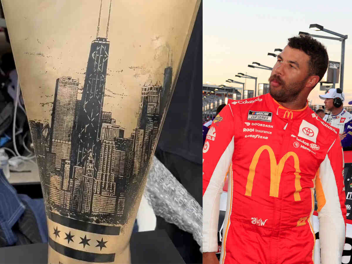 “This is ugly, looks like a calf tattoo” – NASCAR Fans left unimpressed with the inaugural Chicago Street Race trophy 