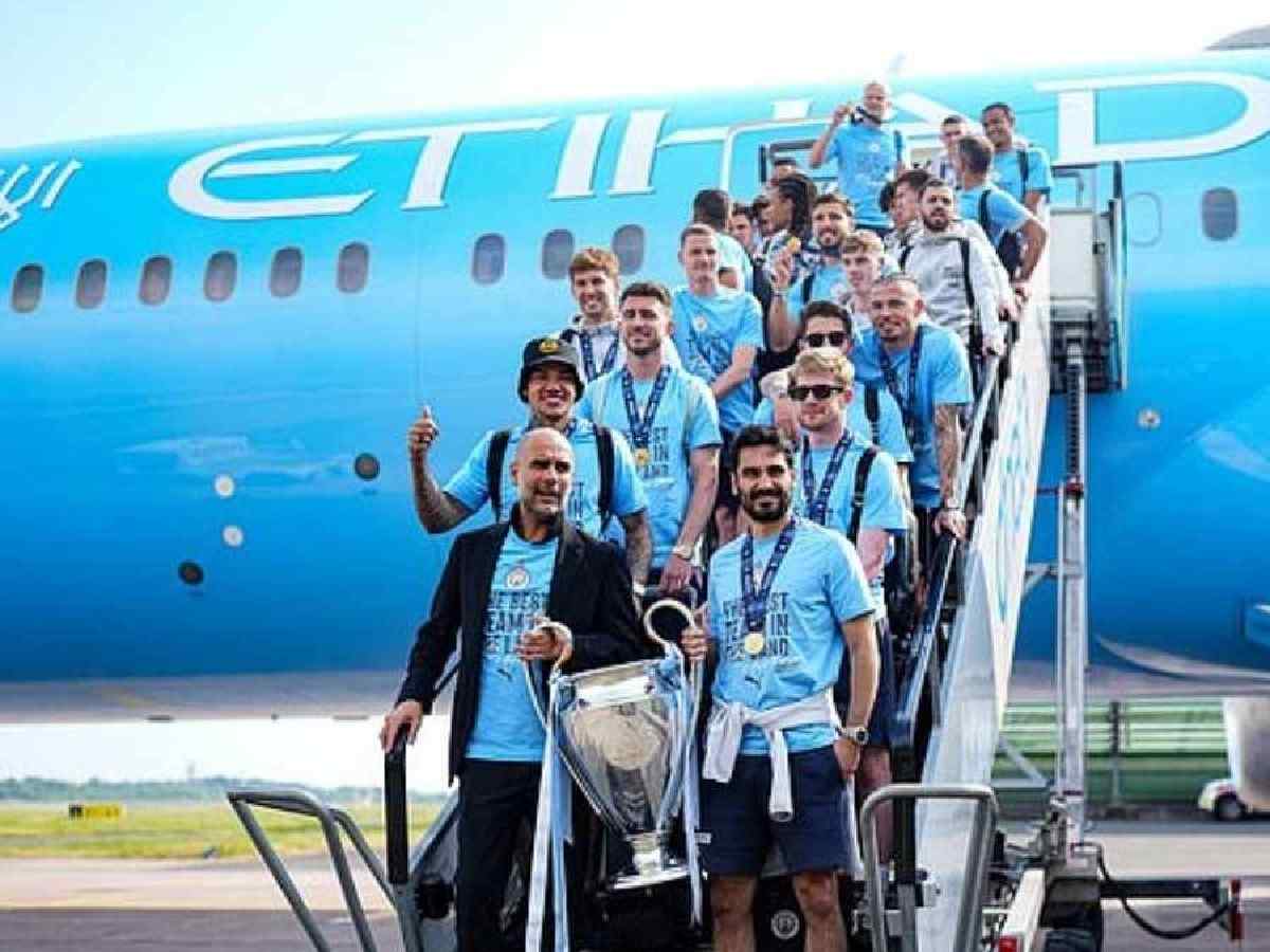 Manchester City players flew to Ibiza for wild 12 hours party ahead of their trophy bus parade: Reports 