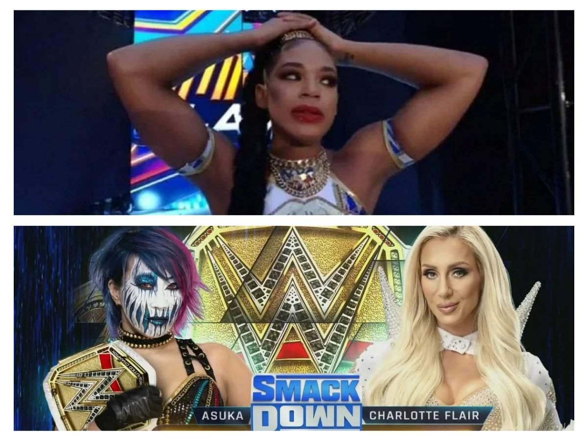 Bianca Belair is dejected by a new stipulation for Asuka vs. Charlotte Flair next week on SmackDown