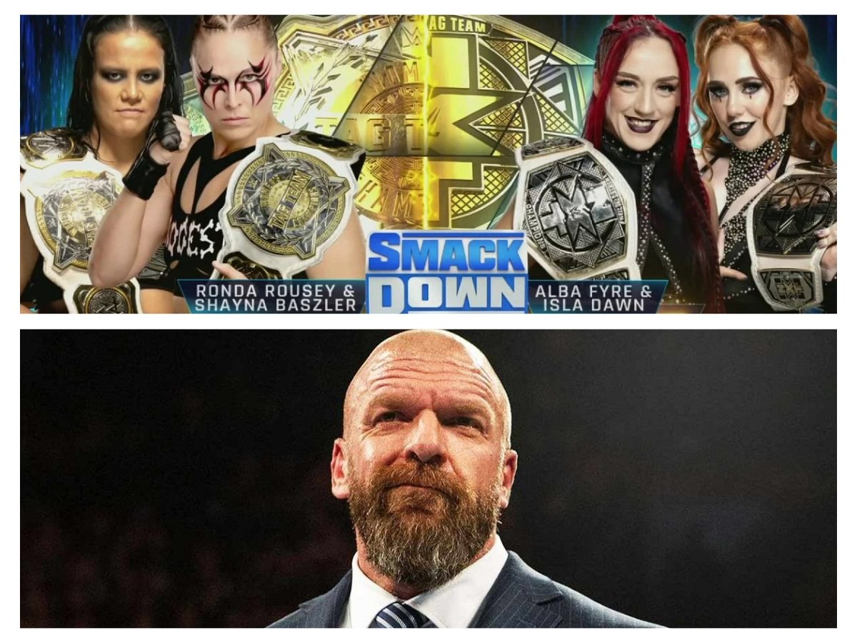 Triple H wasn’t behind the idea of women’s tag team titles unification